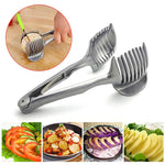 Stable Cutting Fruit Vegetable Holder Slicer