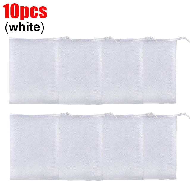 10Pcs Hangable Soap Organizer Mesh Bag - Image 6