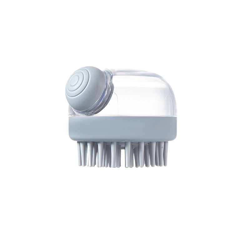 Quick Clean Shampoo Dispenser Hair Massager Brush - Image 6