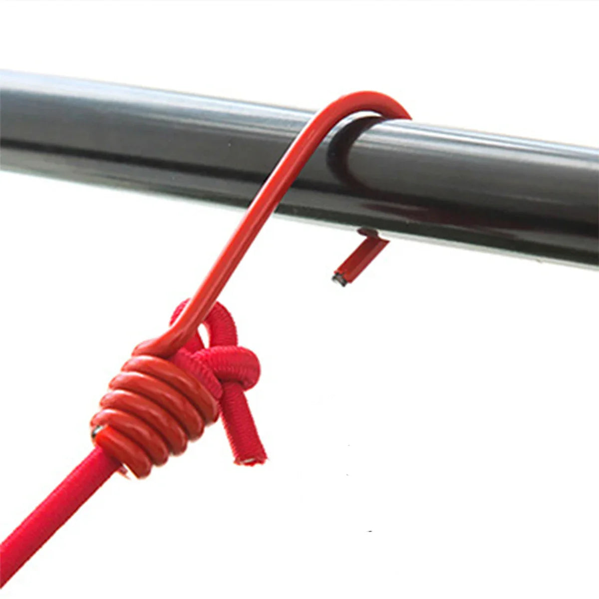 Windproof Non-Slip Elastic Multi-Clip Travel Clothesline - Image 5