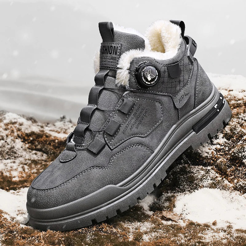 Warm Winter Walk Shockproof Sneakers