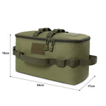 Multi-Compartment Outdoor Trail Camping Sleek Storage Bag