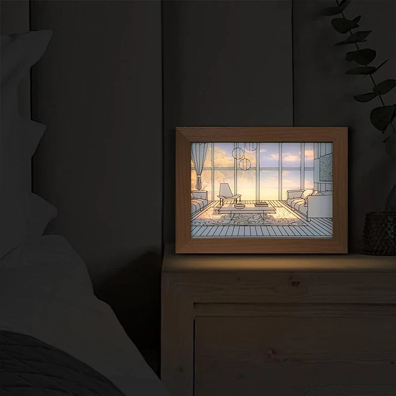 Luminous Decorative Dimmable Artsy Led Light Painting - Image 5