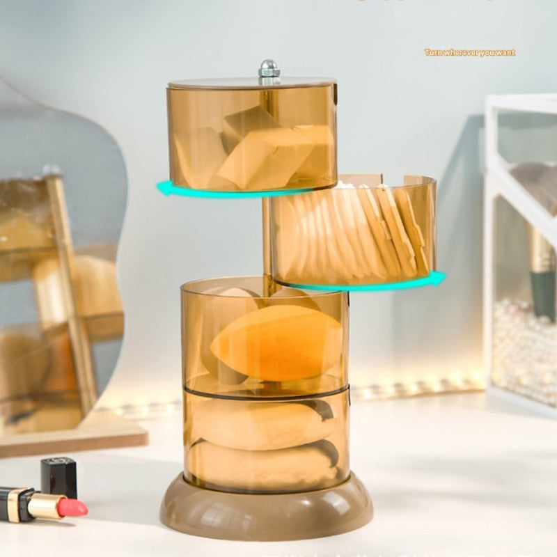 Rotating Makeup Storage Box - Image 3