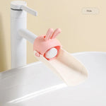 Adorable Bunny Sink Kids Faucet Handle Extender