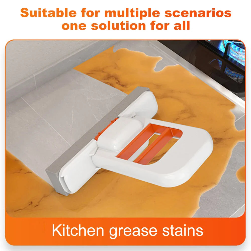 Scratch-Safe Compact Dual Texture Sponge Mop - Image 3