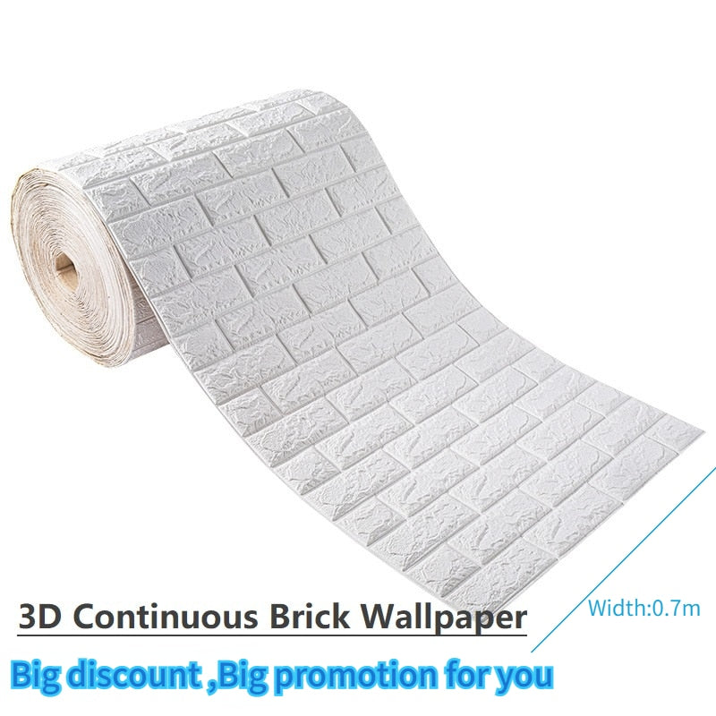 3D Self-Adhesive Soft Brick Wall Stickers - Image 10