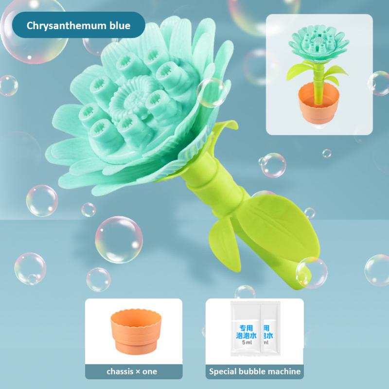 Flower Bubble Maker Toy