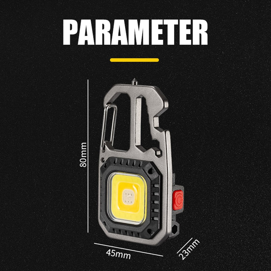 Mini LED Flashlight Screwdriver Keychain Tool - Image 4