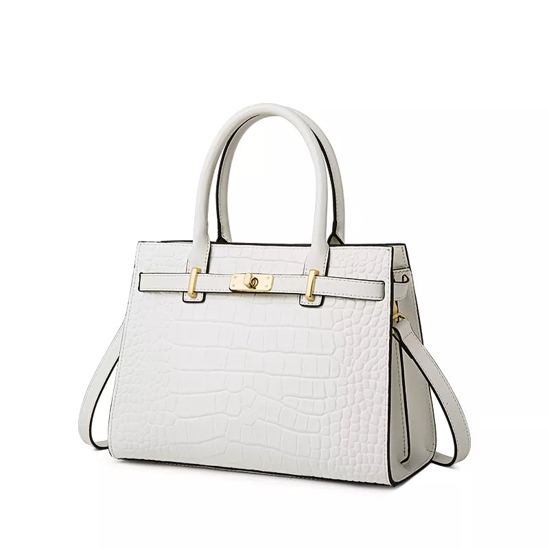 City Trend Elegance Elite Leather Handbag - Image 9