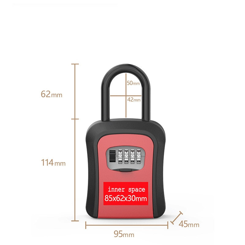 Portable Password Key Storage Box