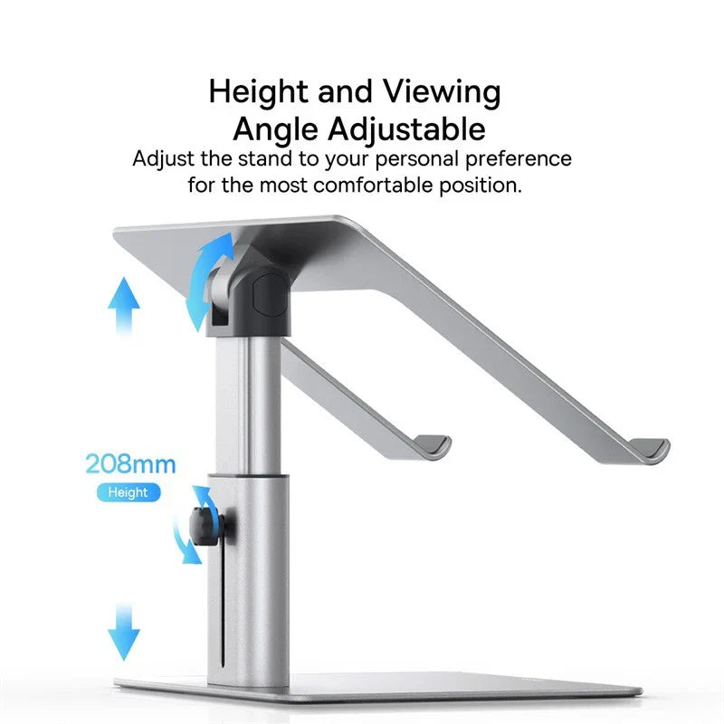 Ergonomic Non-slip Height Adjustable Laptop Holder Stand– Mavigadget
