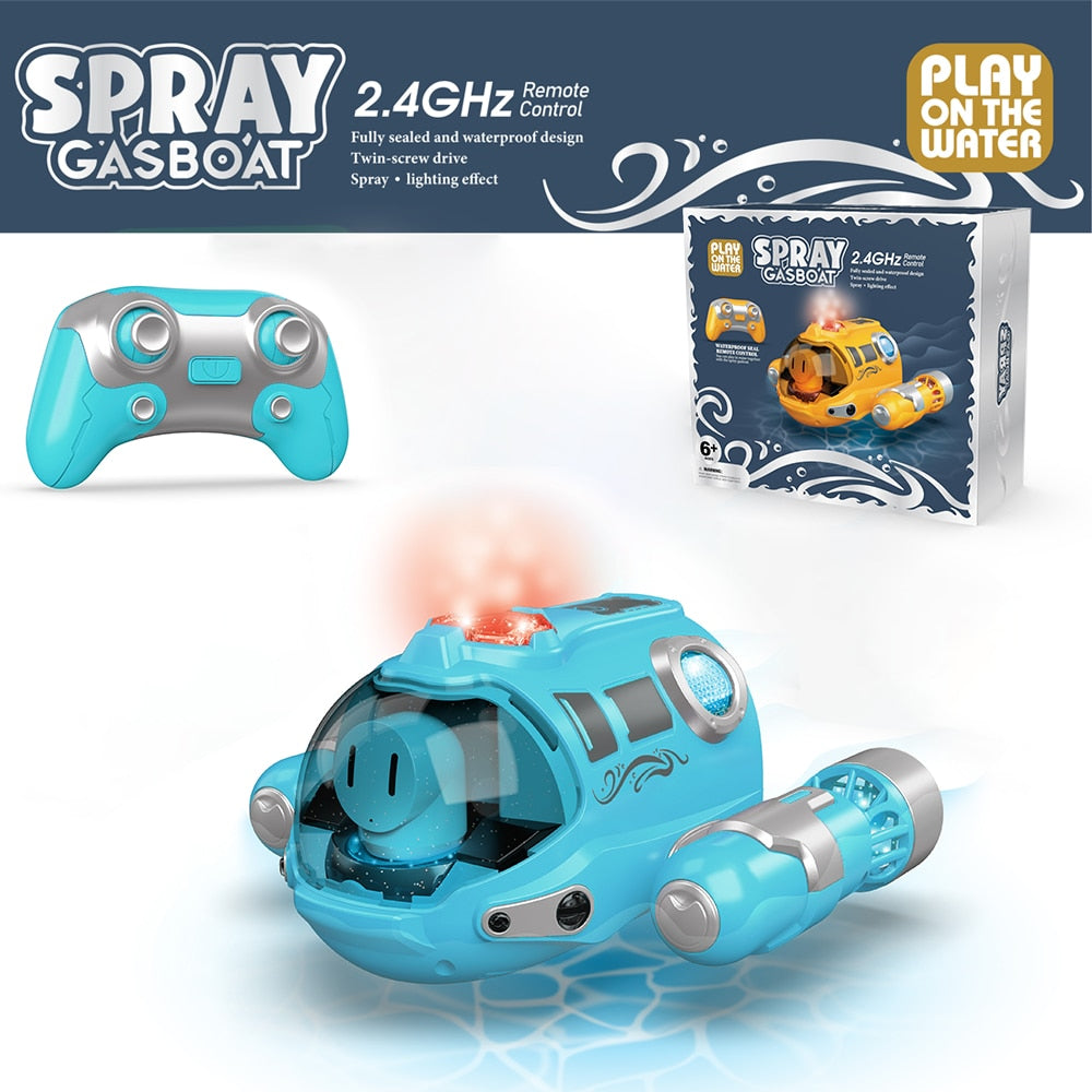 Powerboat RC Spray Submarine