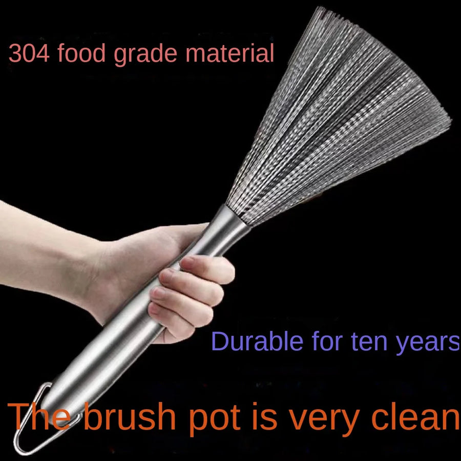 Long Handle Nano Pot Cleaning Brush - Image 6