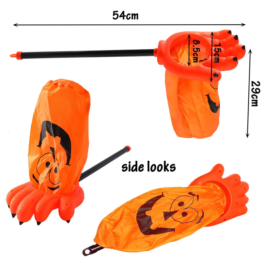 Long Hand Halloween Candy Bag - Image 4