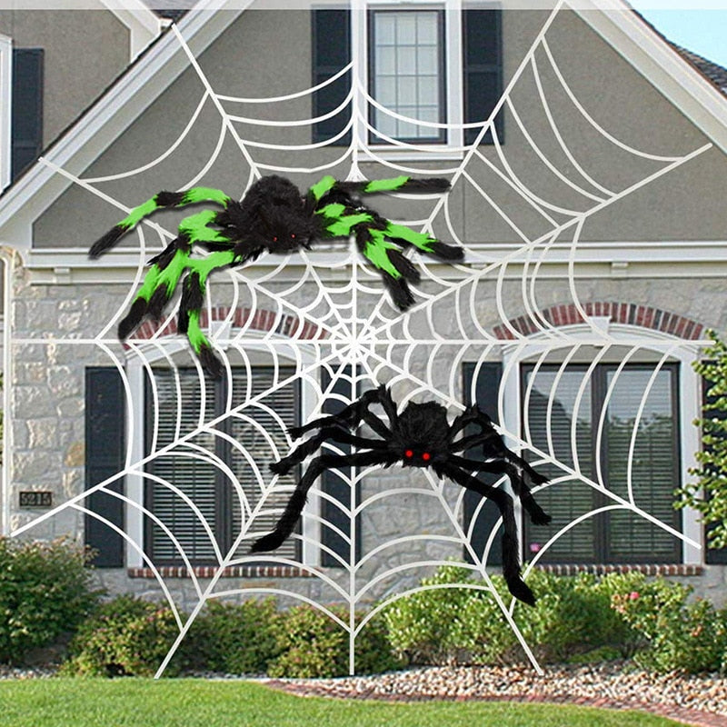 Big Black Spider Halloween Party Decoration - Image 6