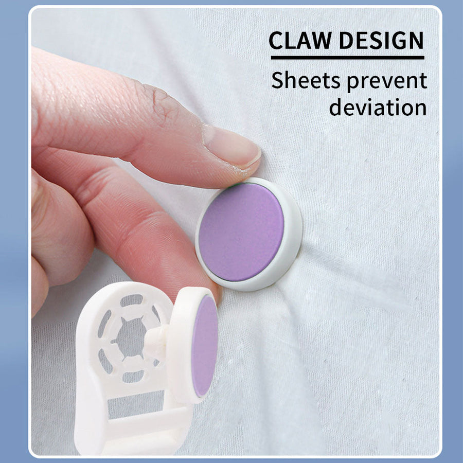 4pcs Adjustable Bed Sheet Clips - Image 8