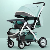 Loftcart Elevated Foldable City Baby Travel Stroller - Image 12