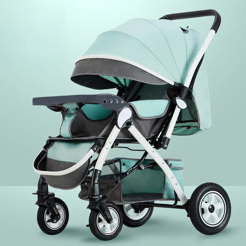 Loftcart Elevated Foldable City Baby Travel Stroller - Image 12