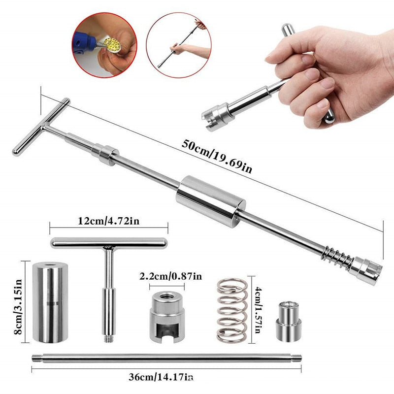 Effortless Long Handle Car Fixer Dent Puller - Image 3
