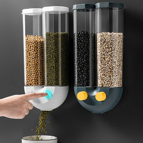 Clear View Wall-Mounted Multi Grain Dispenser - Image 0
