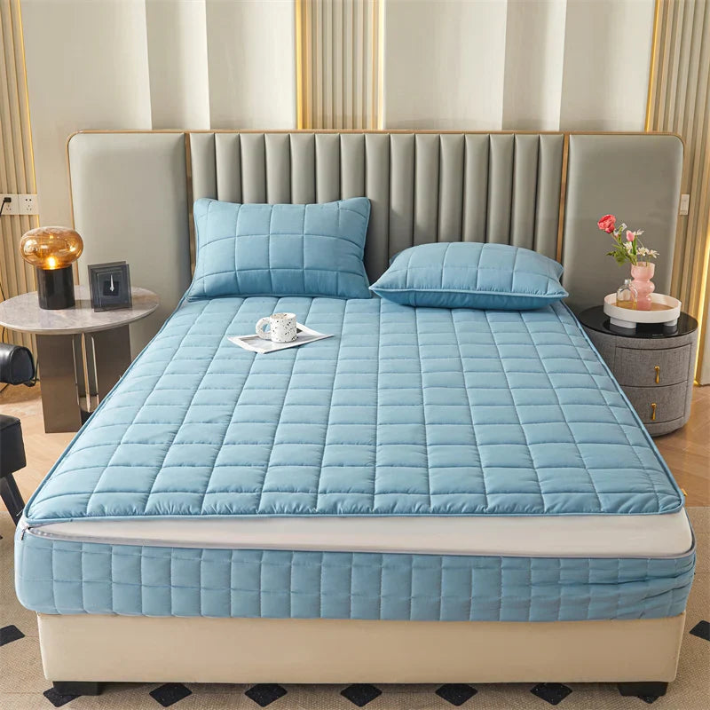 Premium Breathable Noiseless Waterproof Zip Mattress Protector - Image 7