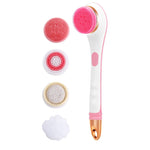 Rotating Electric Silicone Massager Bath Brush