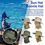 Breathable Hiking Camouflage Adjustable Boonie Hat