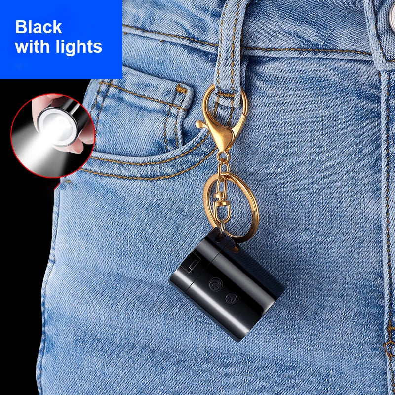 Creative Barrel Rechargeable Flashlight Lighter - Image 5