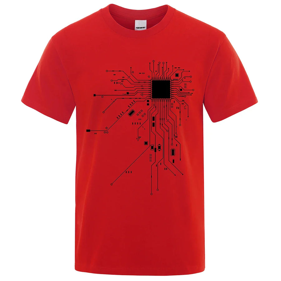 Motherboard Digital Circuit T-Shirt - Image 6