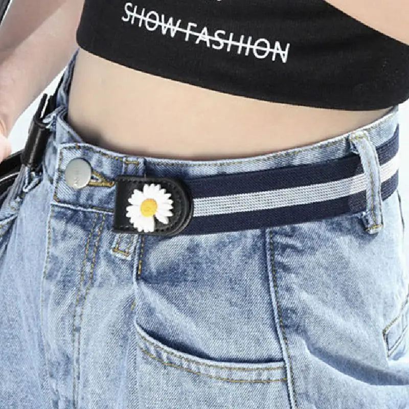 Chic Elastic Buckleless Women Elastic Belt - Image 3