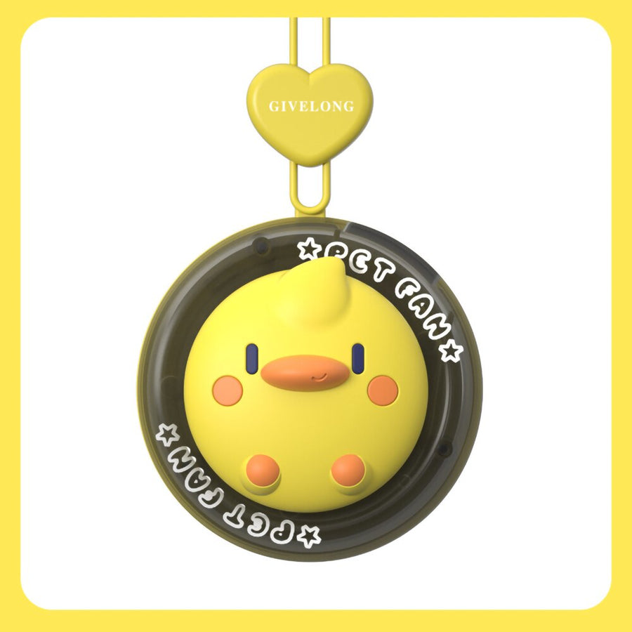 Cartoon Animal Mini Kids Neck Fan - Image 7