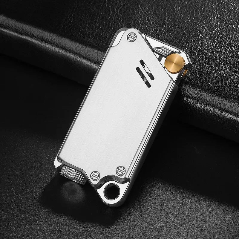 Blue Flame Ignition Mechanical Gas Lighter - Image 6