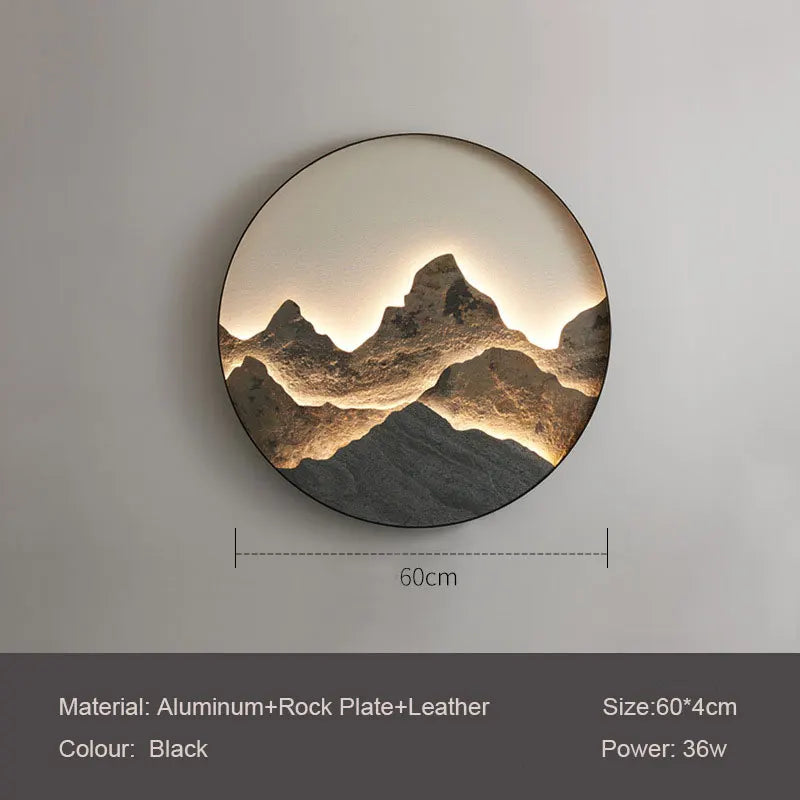Zen-Inspired Landscape View Artsy Wall Decor - Image 11