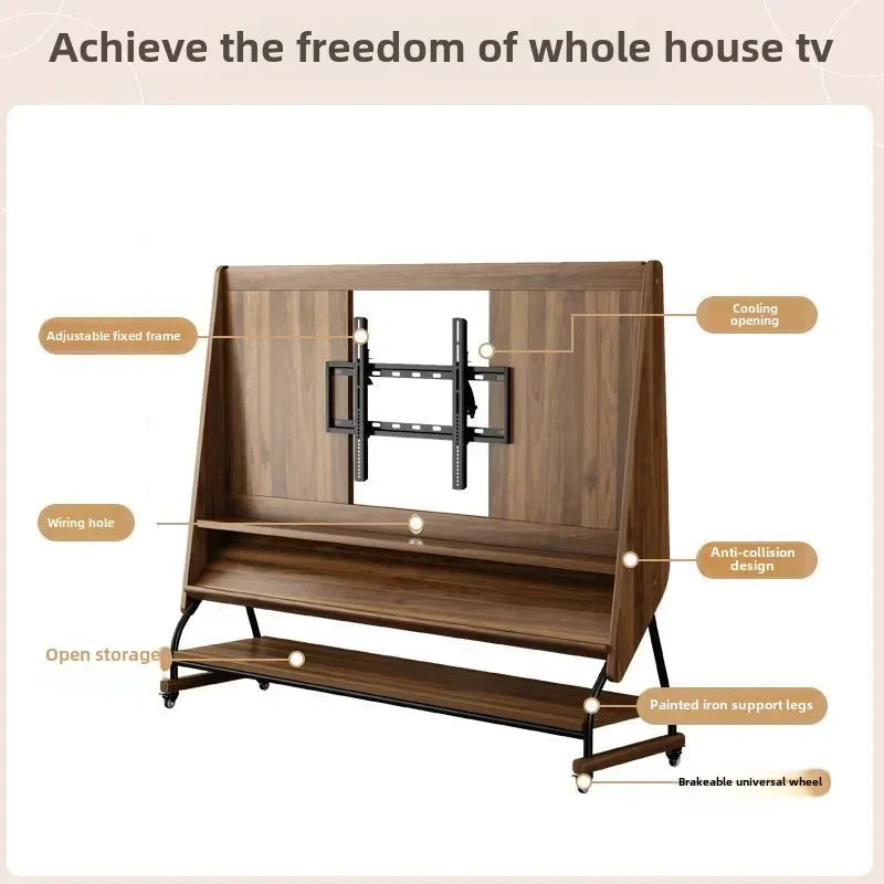 Milano Time Wooden TV Cabinet - Image 3