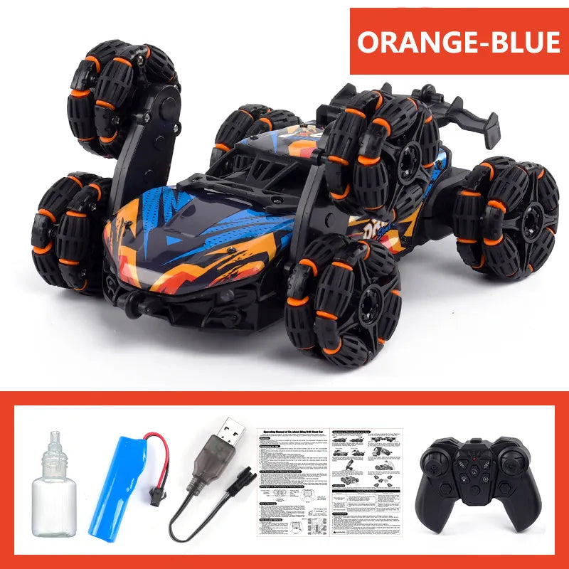 Endless Fun Six Wheels RC Stunt Car - Image 6