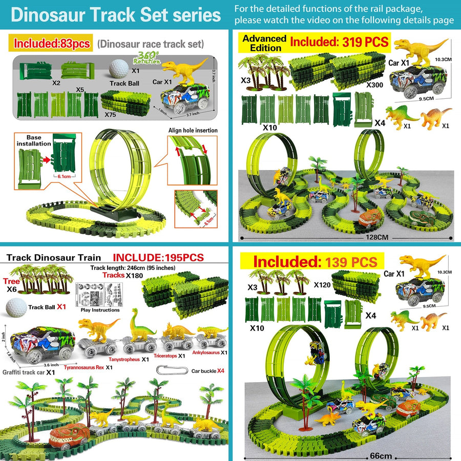 Dino-Mighty Mountain Climbing Track Toy - Image 8