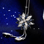 Winter Sparkle Snowflake Necklace