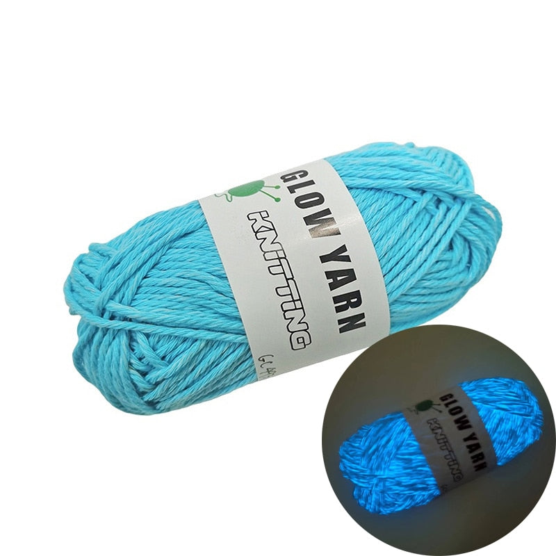 Sparkle Glow Luminous Knitting Yarn - Image 13