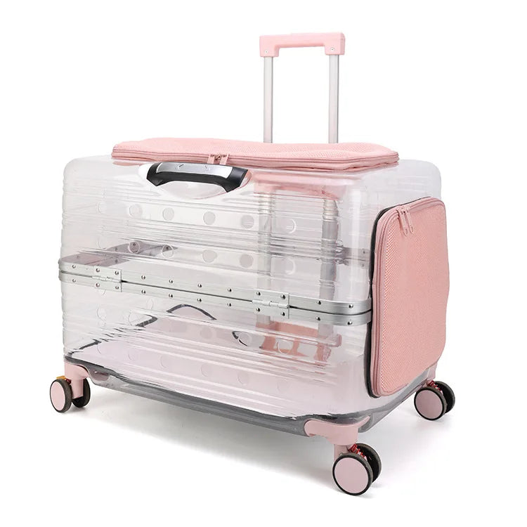 Travel-Friendly Hop Nest Pet Carrier Suitcase - Image 5