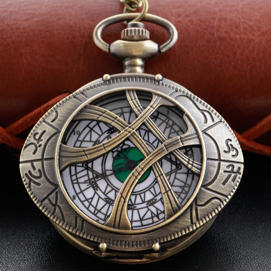 Timeless Tradition Steampunk Pocket Watch Necklace - Image 1