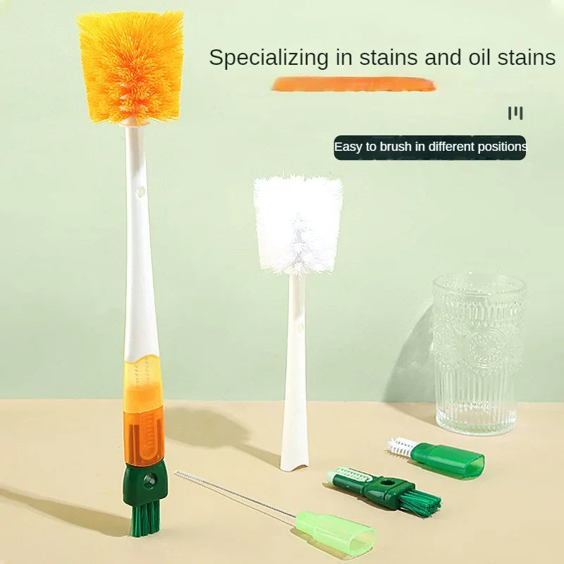 Ultra Scrub Multipurpose Long Arm Kitchen Brush Set - Image 2