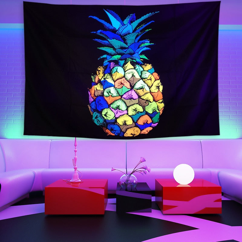 Colorful Glowing Luminous Tapestry - Image 31