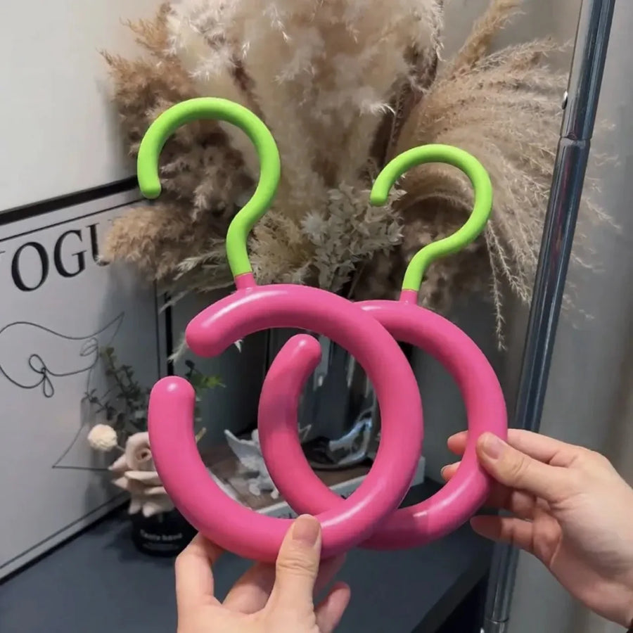 2pcs Rotating Multi-Hook Closet Organizer  Hanger - Image 7