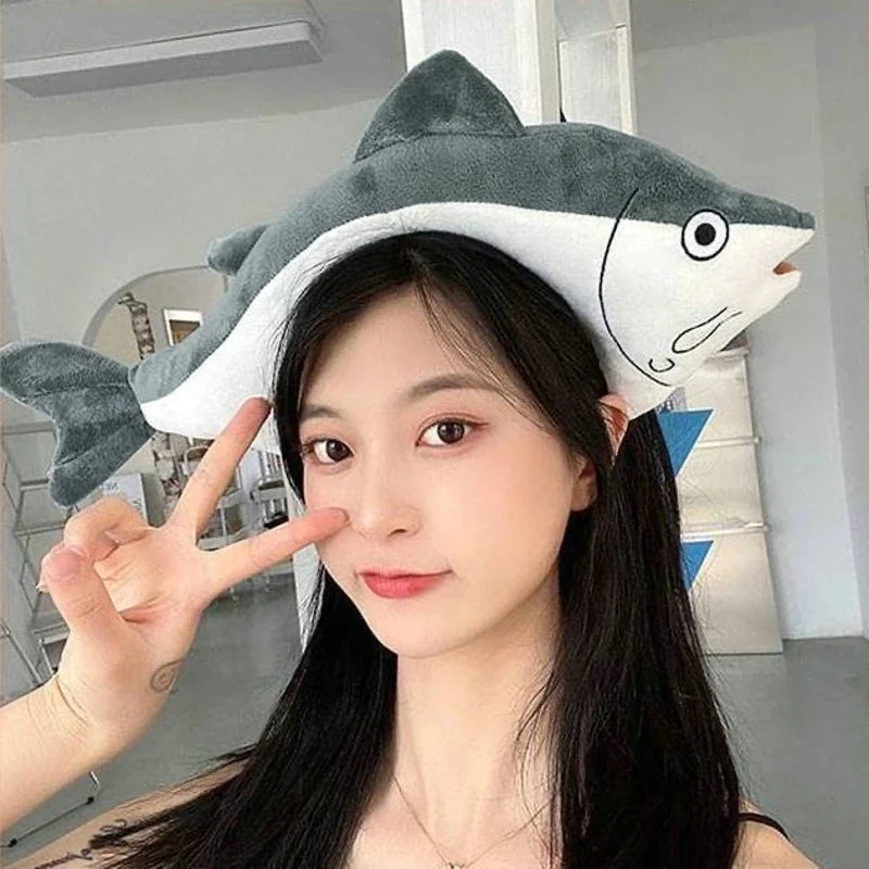 5Pcs Confused Fish Wash Headbands