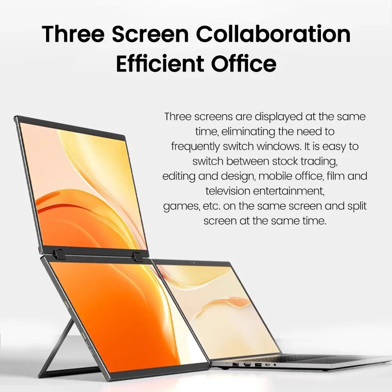 Spin Display 360 Dual Screen Portable Monitor - Image 2