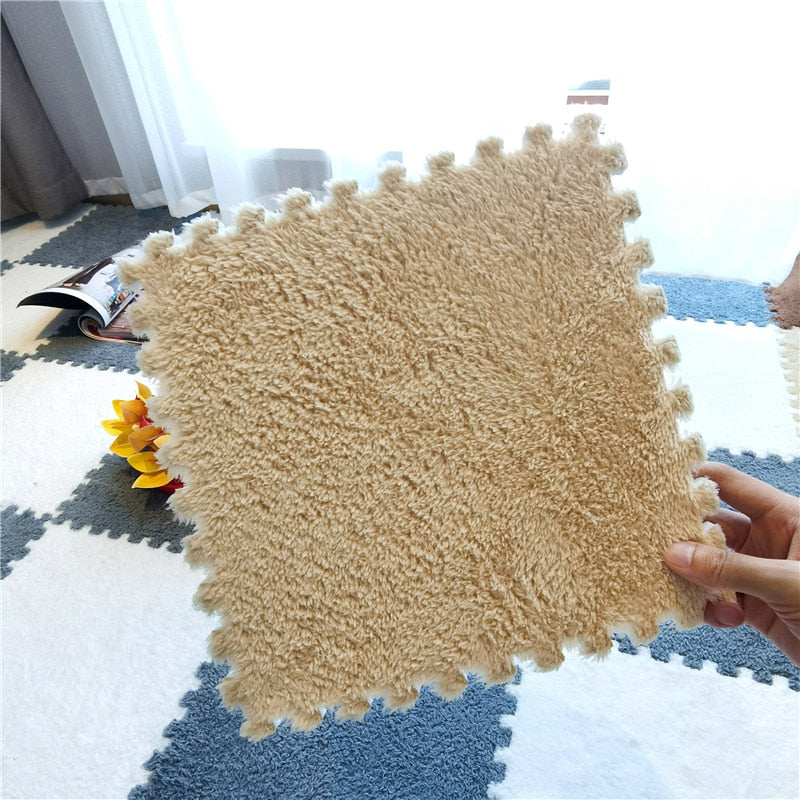 DIY Winter Plush Puzzle Mat - Image 19