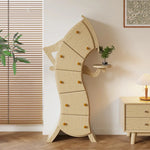 Sassy Playful Minimalist Wooden Cabinet