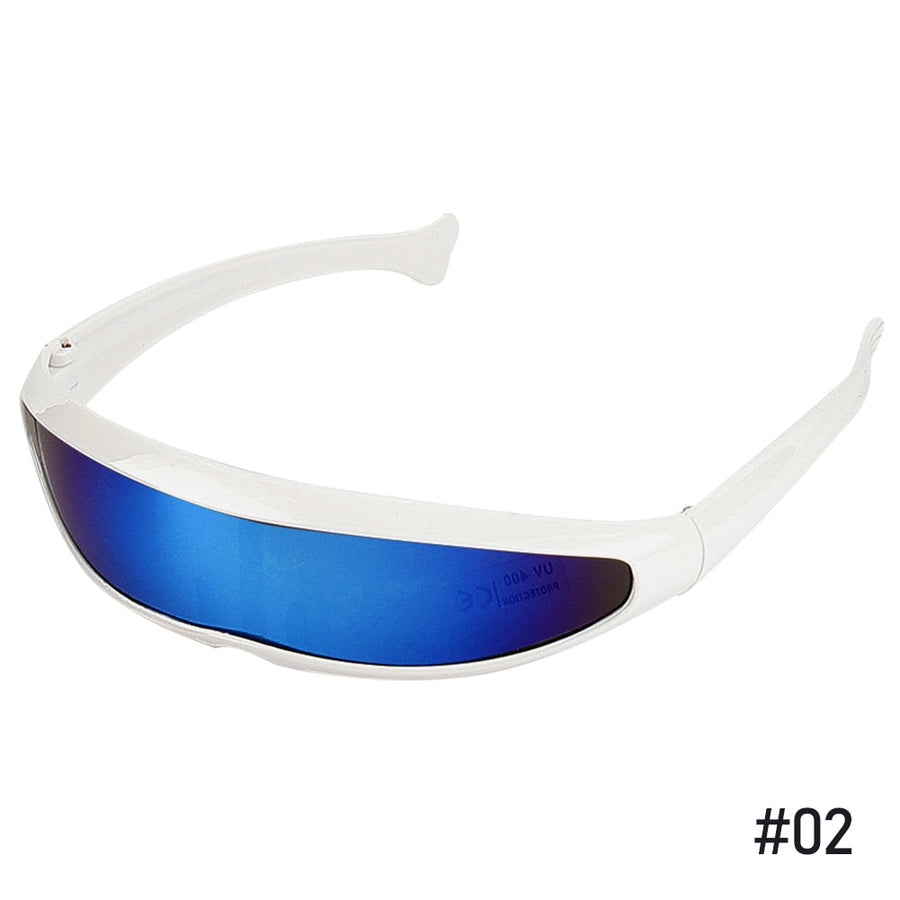 Futuristic Cyborg Cosplay Sunglasses - Image 8