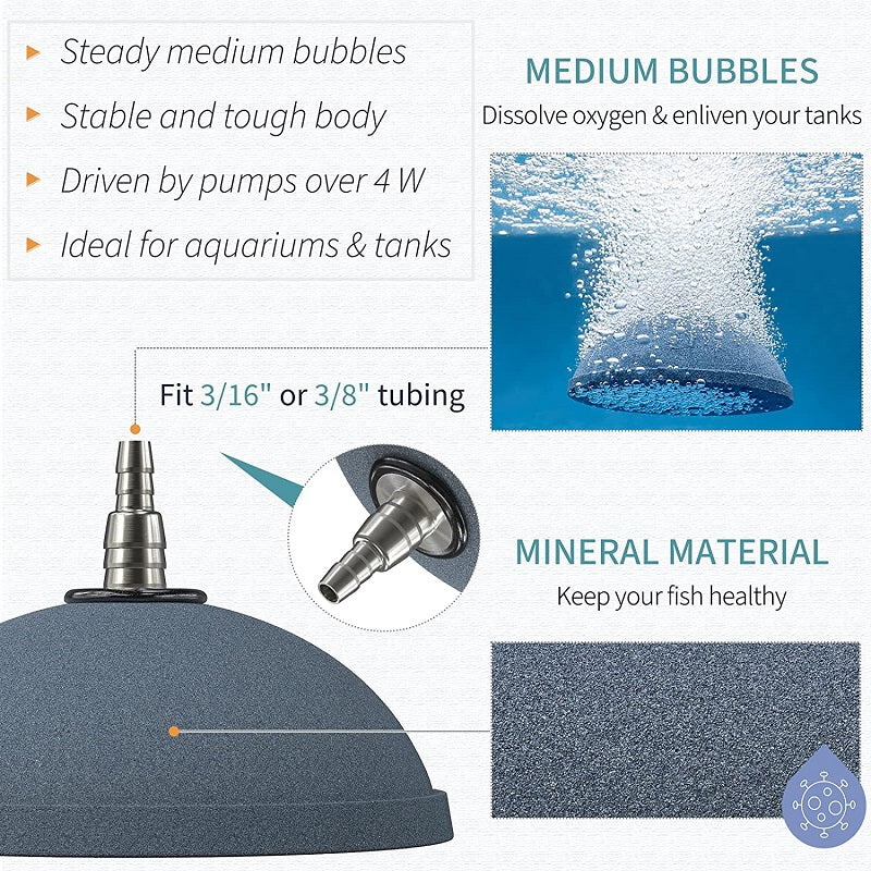High Flow Aquarium Oxygen Stone - Image 8